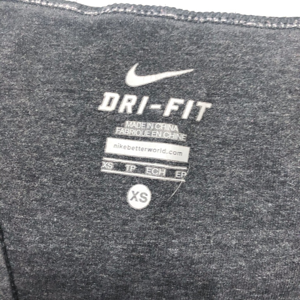 Nike Dark Grey Cropped Leggings 0110 - Picture 3 of 4